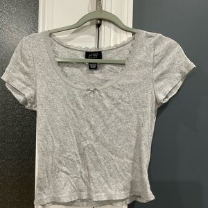 Gray Women's Top
